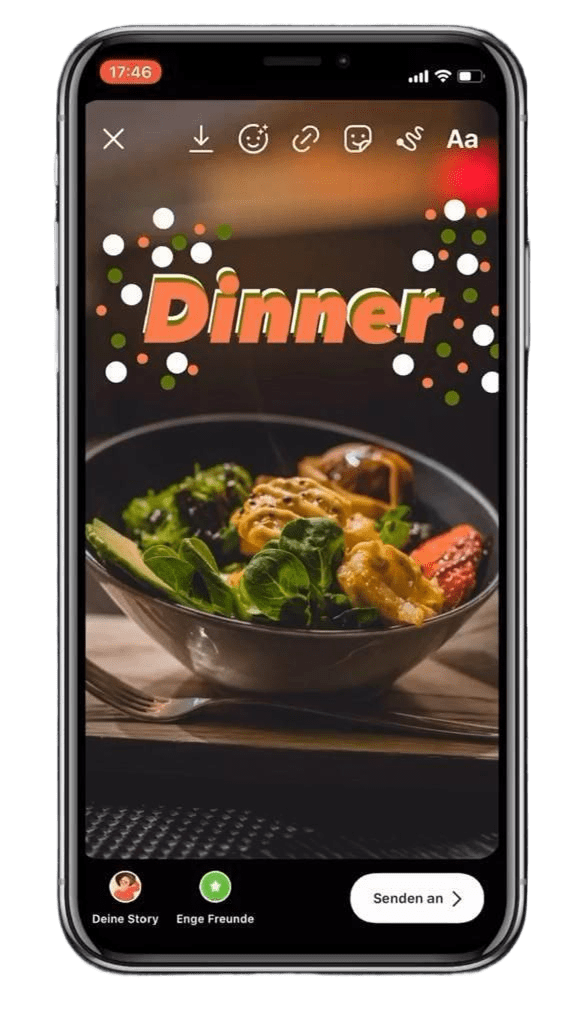 لقطة من محتوى إنستقرام